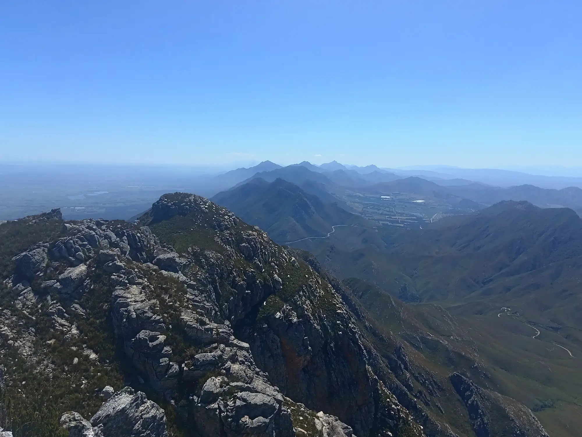 The George plain seen from Cradock Peak