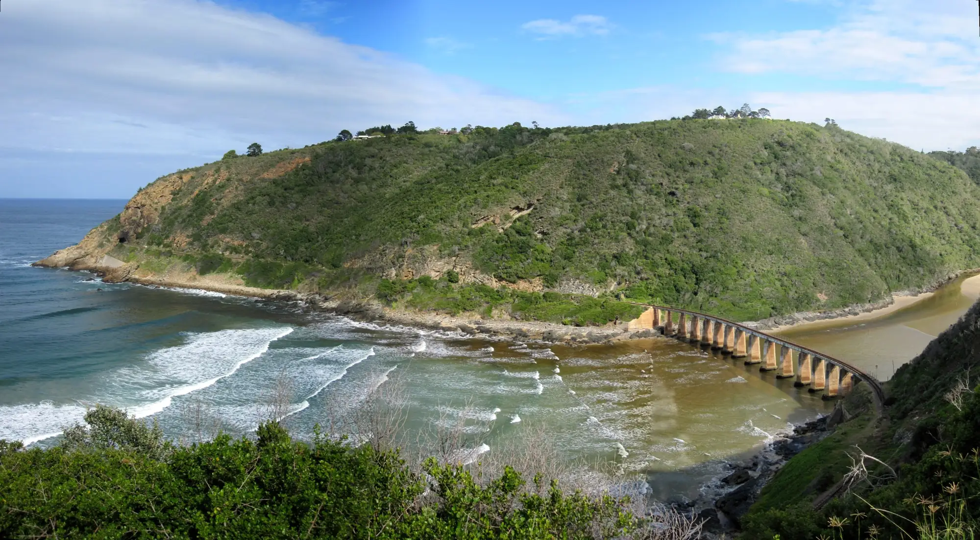 The Kaaimans River mouth at Wilderness