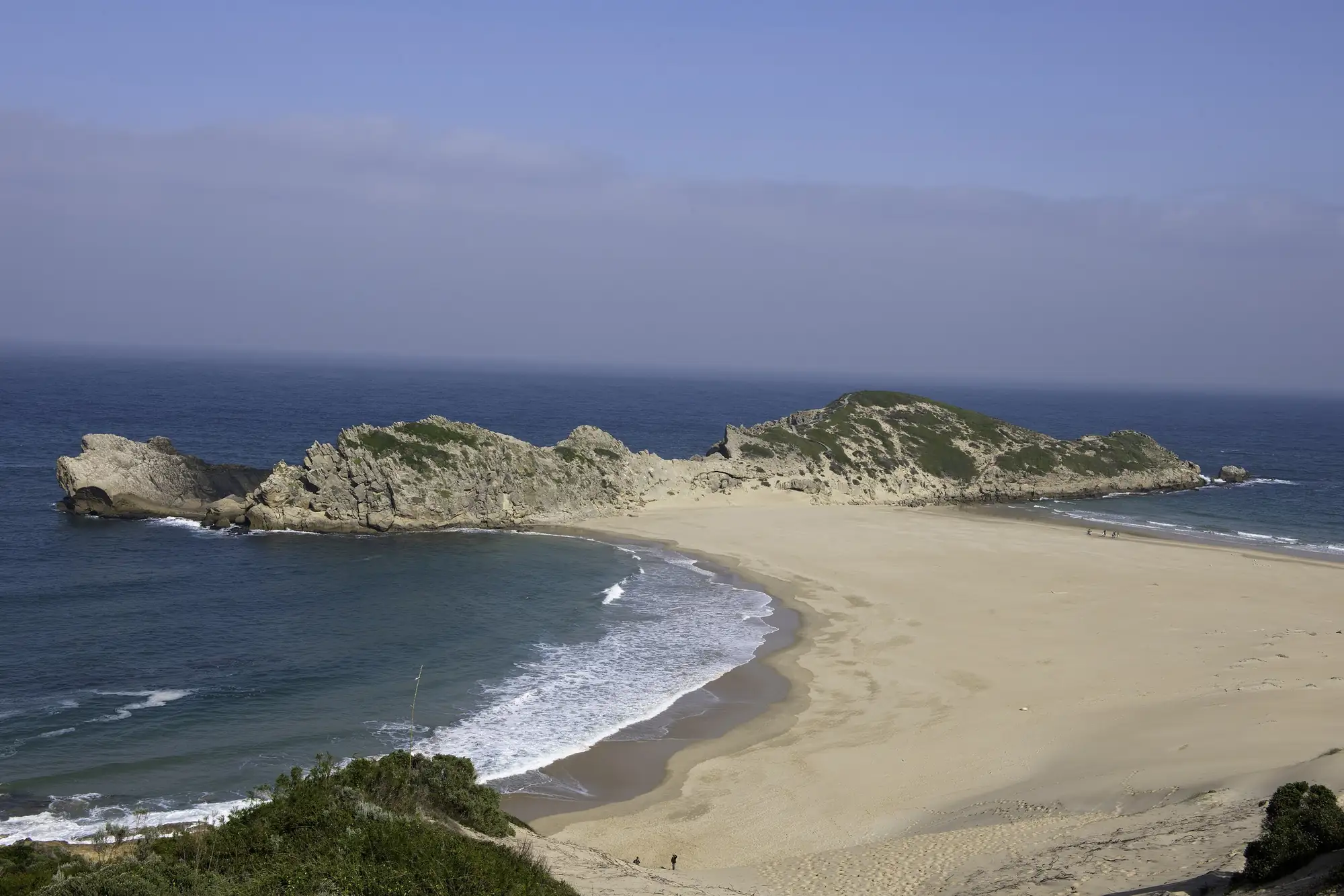 Robberg Peninsula and beach at Plettenberg Bay