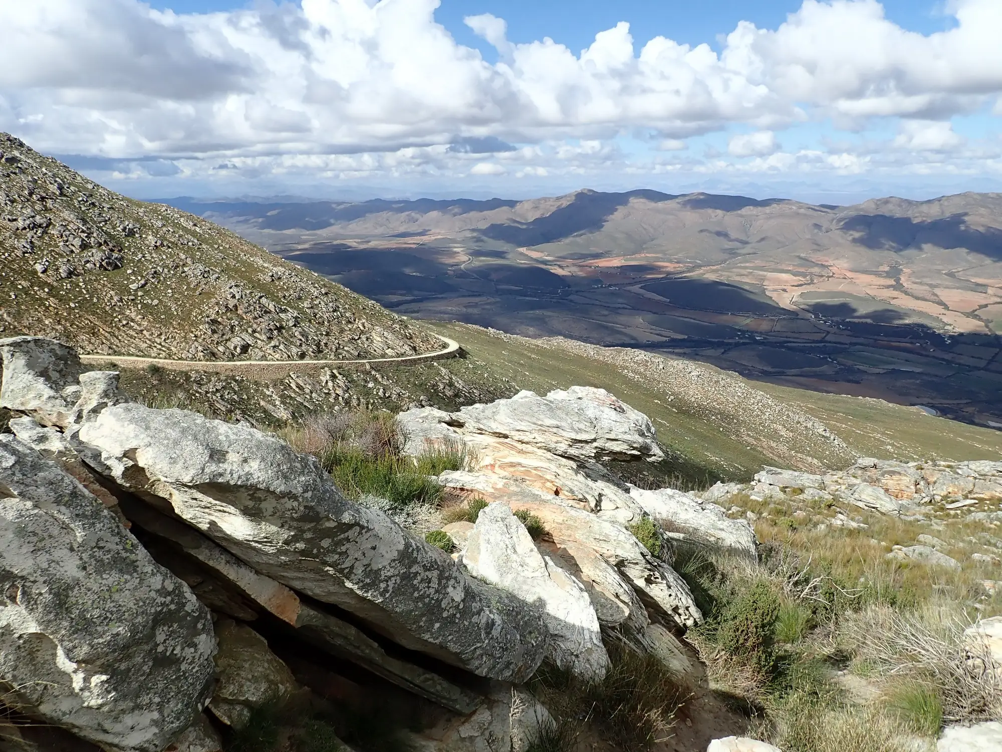 The Swartberg range above the Klein Karoo
